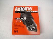 4 autolite copper core spark plugs 764