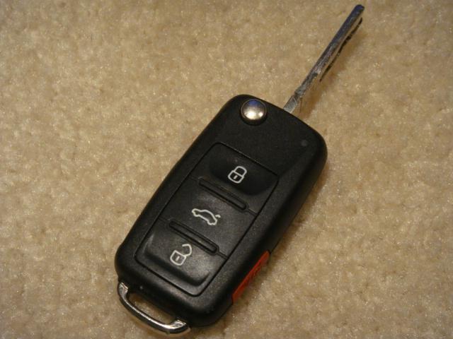 Vw remote keyless entry remote fob flip key jetta beetle passat cc eos golf gti