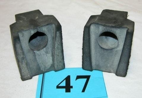 82-92 camaro upper dash pad support spacers  nice pair