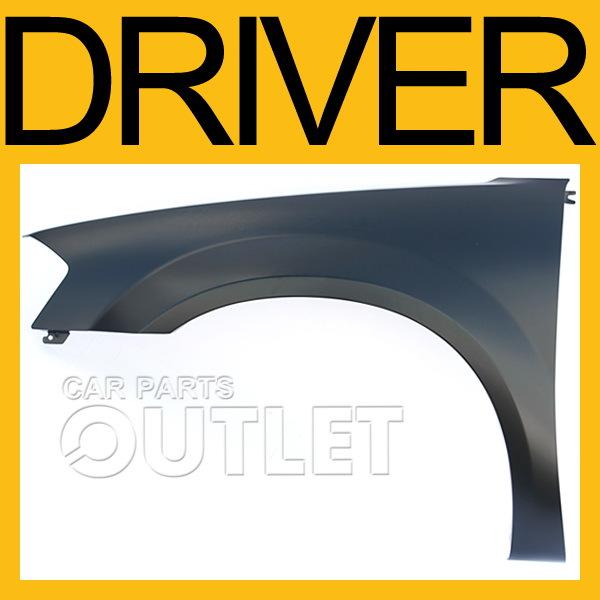 2008-2010 dodge avenger left front fender ch1240258 primered black steel l/h new