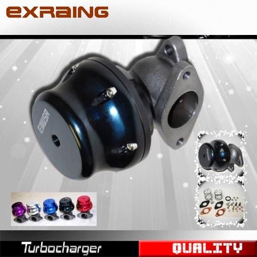 Emusa 38mm wastegate black turbo adj. mazda 3 5 rx7 toyota supra corolla celica