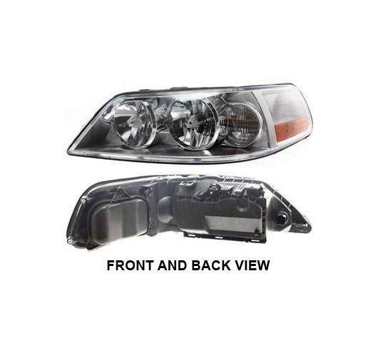 New headlight lamp driver left side clear lens halogen lh hand fo2502214