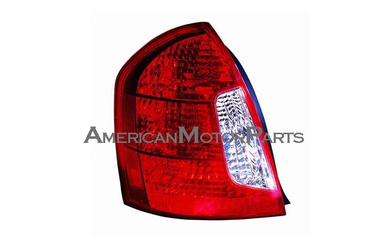 Driver replacement tail light 06-08 fit hyundai accent 4dr new body 924011e010