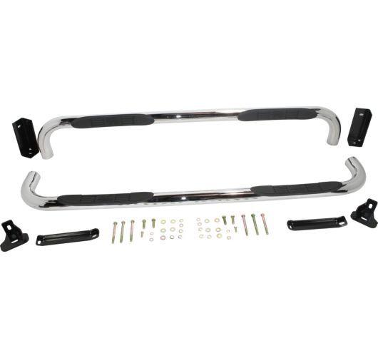 Westin nerf bars set of 2 new chrome chevy full size truck gmc sierra 25-1680