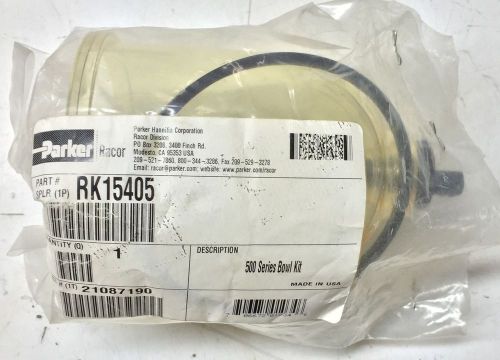 Parker racor bowl replacement kit assembly part # rk15405 new in package