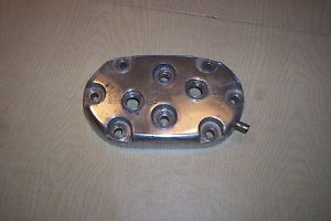 Antique outboard koenig 2 cyl racing engine components - cylinder head
