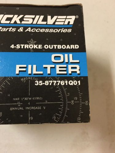 Quicksilver oil filter 35-877761q01 4-stroke outboards