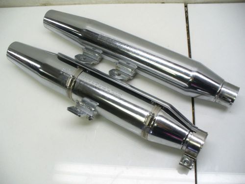 Harley 96-98 softail fxstc stock tapered mufflers used