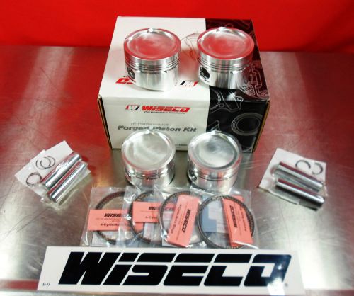 Wiseco forged pistons toyota starlet glanza ep82 ep91 4e 5e turbo 8.5:1 75mm