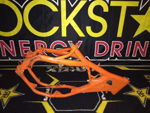 2015 ktm 250 350 sx xcf frame (chassis main orange oem stock &#039;15 )