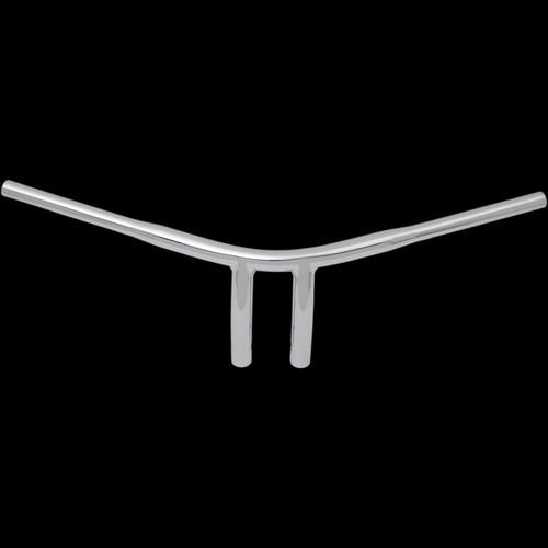 Drag specialties 1 1/4" buffalo handlebar. radius 1 25" chrome