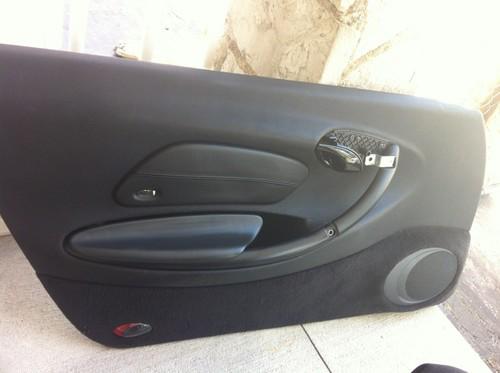 Porsche boxster left door pad. black srs type 986 