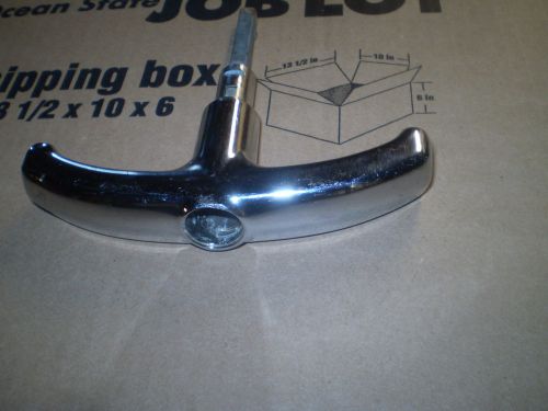 1949-50-51-52 dodge chrome trunk handle nos original