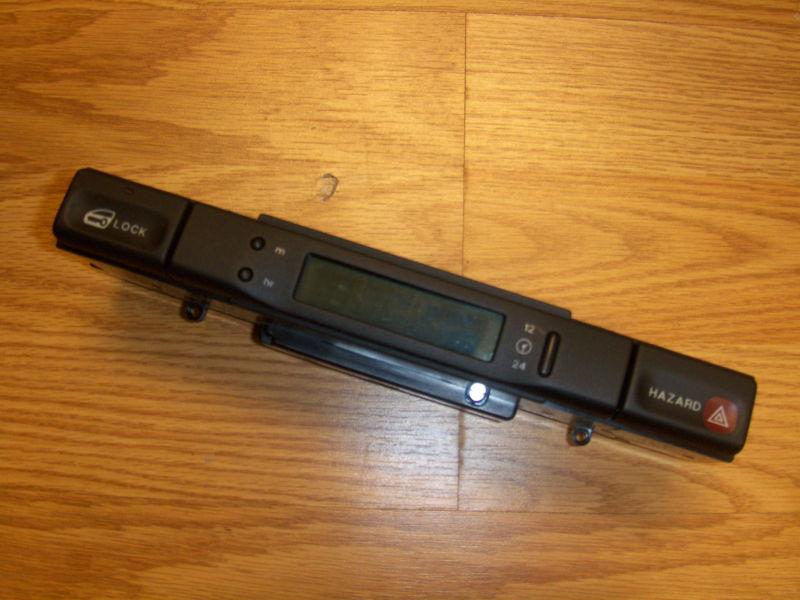 Chile jaguar x300 95-97 rebuilt clock switch bar for dash console 