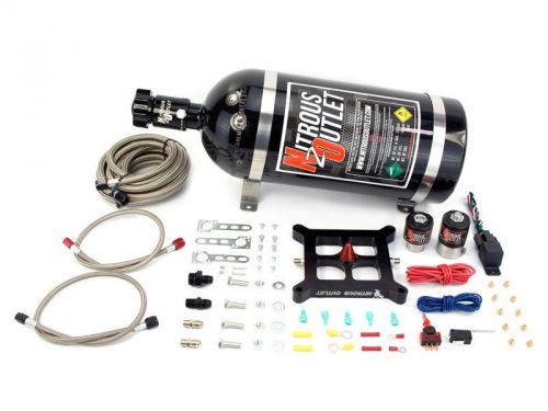 Nitrous outlet 4150 stinger nitrous plate - for 4150 carb - 10lb bottle 50-400hp