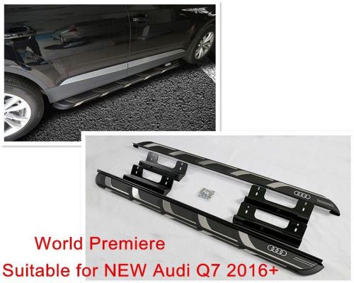 New running board side step nerf bar fit for audi q7 2016 premium/plus/prestige