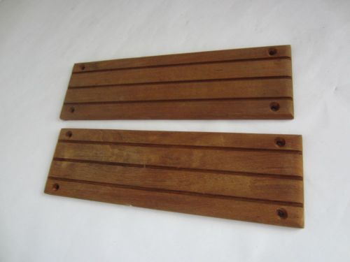 Correct craft nautique teakwood step pads wood for boat set of 2
