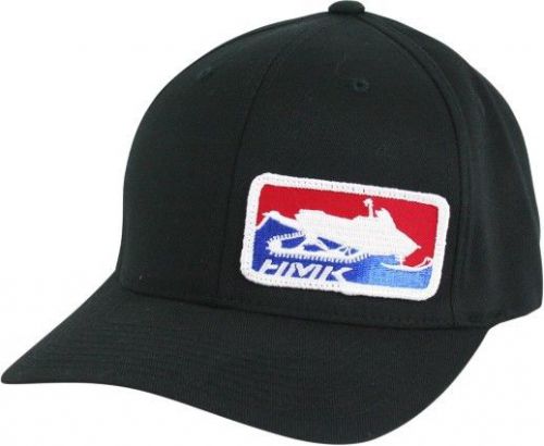 Hmk flexfit hat  official black lg/xl