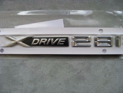 Xdrive 28i x drive 2.8i letter 3d emblem badge sticker for bmw x1 x3 x4 x5