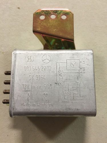 Mercedes benz oem diesel glow plug relay 001 545 22 32