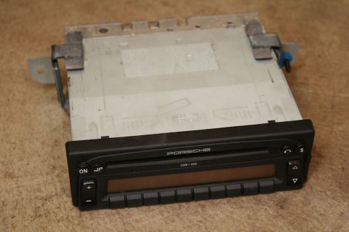 Porsche becker oem cdr 210 cdr210 cd radio player tuner deck w/ code