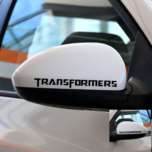 Car vinyl decal sticker car wing mirror stickers transformers 2pcs set #tf22