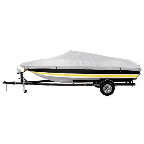 Marine raider silver series  boat cover fits 14&#039; 16&#039; v-hull fishing boat  v-hull