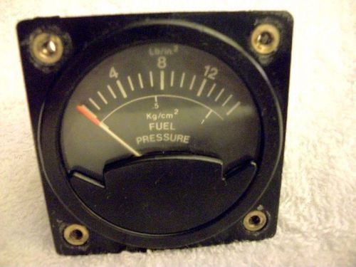 Vintage westberg westach aircraft fuel pressure kg/cm2 2a8-8mm