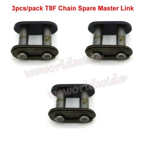 3pcs t8f chain master link 43cc 47cc 49cc mini moto atv dirt super pocket bike