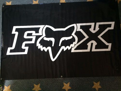 Fox racing &#034;fox head&#034; banner