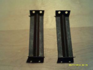 Rear valance pan brackets 1959 chevy