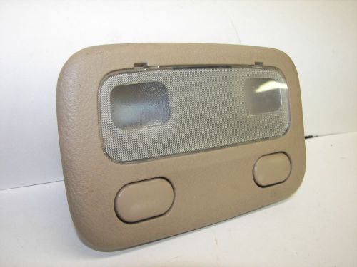 1995-1999 nissan maxima interior tan map dome light 2 buttons 95 96 97 98 99