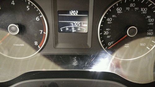 2013..13 volkswagen/vw jetta. 47k speedometer/cluster head/speedo. used