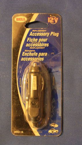 12 volt replacement accessory plug ~ by bell ~ 5 amp fused