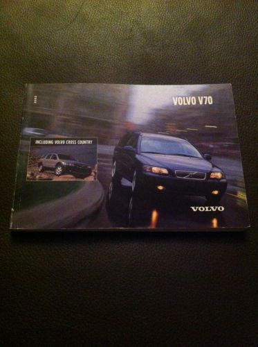 2002 volvo v70/xc70/v70xc owners manual