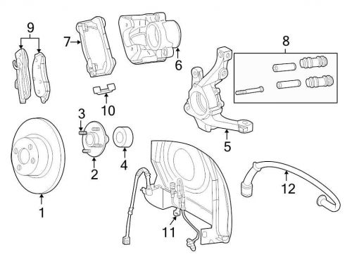 Chrysler oem  disc brake caliper 05017832aa image 6