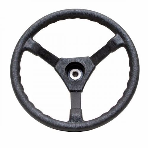 Volanti luisi t4 nero black 14&#034; marine luxury boat steering wheel c0776-003