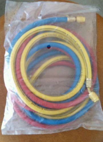 A/c r134a charging hose set 60&#034; long 600 psi  new free shipping