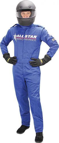 Allstar performance medium blue 1 piece double layer driving suit p/n 99858