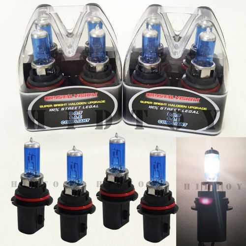 Find MBox Combo 2 Pair 9004HB1 Bright White Halogen Headlight Bulb Ht1 Hi/Low Beam in