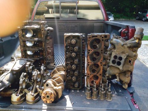 1970 70 ford mach 1 351 cleveland engine block 4 v heads crankshaft rods intake