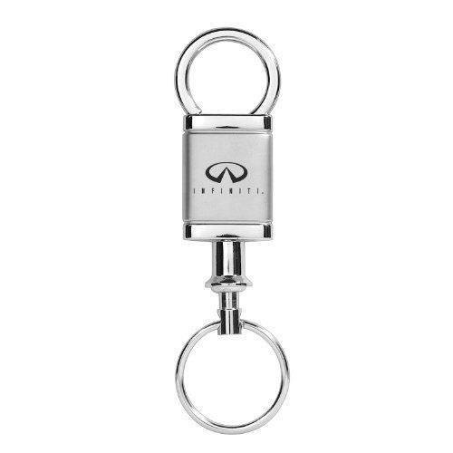 Auto gold kcvinf stainless steel key chains, valet style, fits infinity