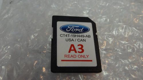 Used oem original ford navigation sd card a3 ct4t-19h449-ab lincoln