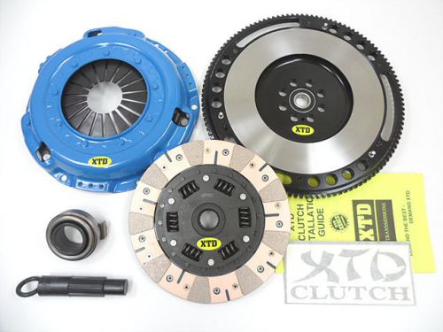 Xtd stage 4 hyper dual friction clutch &amp; flywheel kit honda h22 h23 (2300)