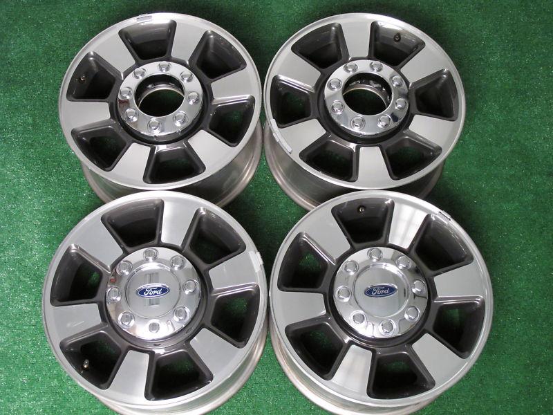 Blinding fx4 shine!  2005- 2013 oem ford f-250 f-350 18" alloy wheels rims