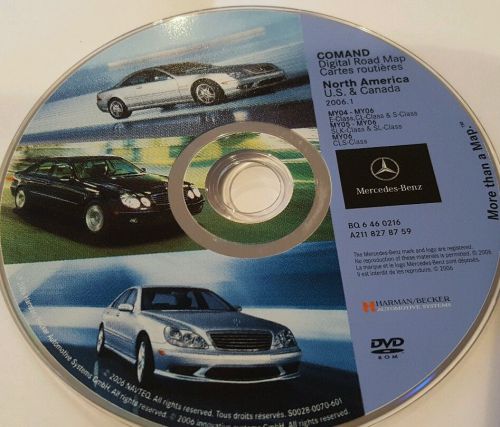 Mercedes-benz 2004 2005 s class s500 s600 s55 s430 s350 navigation disc