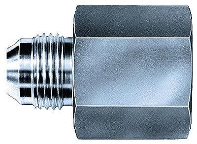 Aeroquip fbm2726 fitting straight -8 an male to 1/4" npt female steel each