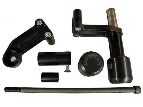 Woodcraft 2012+ ducati diavel frame slider kit frame sliders protectors w/ pucks