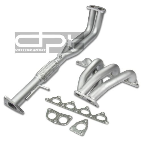 4-2-1 stainless ceramic coated exhaust racing header fits honda prelude si h23a1