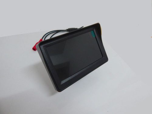 4.3 tft lcd car monitor screen backup reverse camera rear view cam monitor